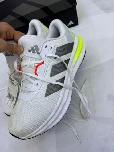 mango: Мужские кроссовки, 42.5, Adidas Originals, Новый, цвет - Белый, Самовывоз — 7