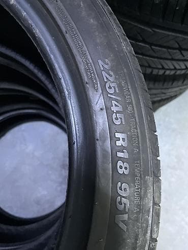 diski kg: Шины 225 / 45 / R 18, Лето, Б/у, Комплект, Легковые, Корея, Kumho — 3