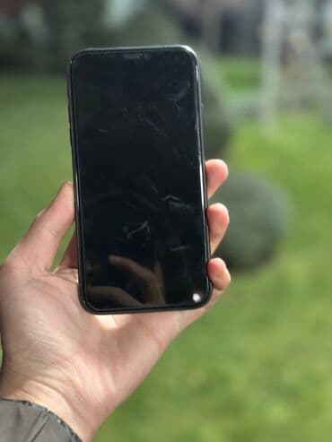 алиса бу: IPhone 11, Б/у, 64 ГБ, Черный, Защитное стекло, Чехол, 72 % — 2