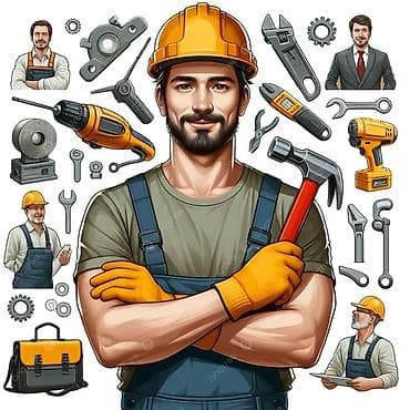 Услуги по строительству и ремонту: 🔨 Мелкие отделочные работы ✅ Шпаклёвка, покраска, обои ✅ Ремонт стен — 1