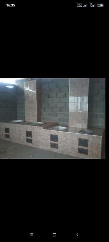 Печи для общепита/таверны под казаны и плиты — кладка и облицовка «под