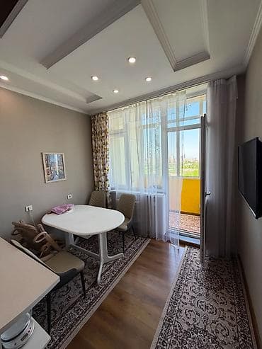 osh flat: 2 комнаты, 78 м², Южная Магистраль Элитка, 3 этаж, Евроремонт — 3