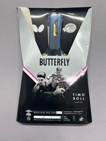 ракетка для настольного тенниса купить: Продвинутая ракетка для настольного тенниса Butterfly Timo Boll для — 1