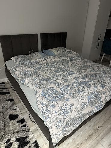 Продам односпальную/двуспальную кровать, можно как отдельно так и at lalafo.kg Продам односпальную/двуспальную кровать, можно как отдельно так и