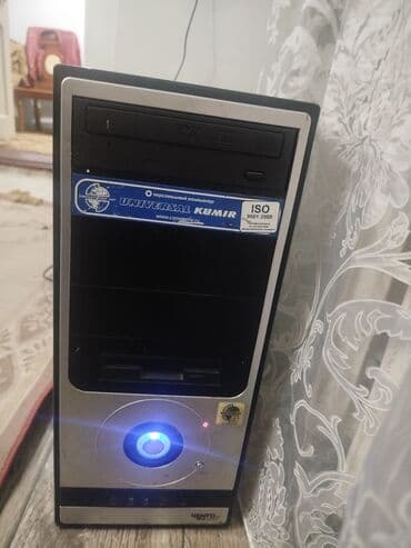 системны блок: Компьютер, Татаал эмес тапшырмалар үчүн, Камтылган видео карта — 1