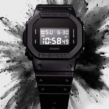 Классикалык сааттар: Спорттук сааттар саат, Casio (G-Shock), Таймер жана секунда өлчөгүч, Суу өткөрбөөчү, Унисекс — 1