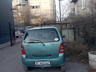 Транспорт: Suzuki Wagon R: 2002 г., 1.3 л, Ручные, Бензин, Хэтчбэк — 2