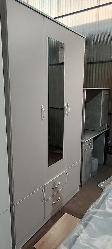 Мебель: Шифоньер, шкаф для одежды, Новый, Прямой, ЛДСП — 2
