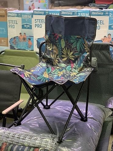 стол с зонтом: Складной походный комплект: стол + 4 кресла - Назначение: кемпинг — 3