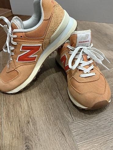 foot patch: Кроссовки, 36.5, New Balance, Б/у, цвет - Оранжевый — 3