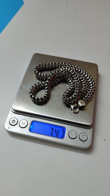 эксклюзивные свадебные пригласительные: Серебряная цепочка в плетении "Мегапитон". Замок-карабин обеспечивает — 3