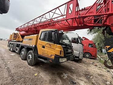 водитель самосвалы: Автокран SANY на шасси 8×4 - Производитель: SANY - Тип: автомобильный — 4