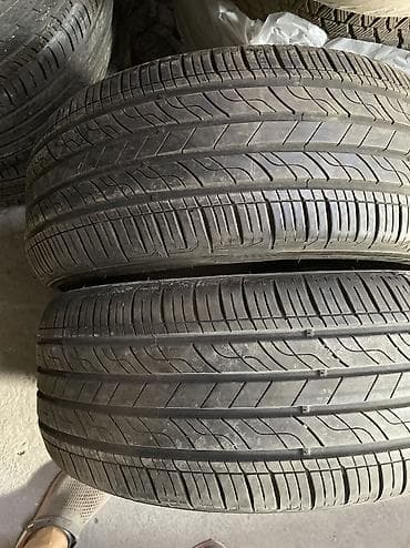 17: Шины 225 / 50 / R 17, Лето, Б/у, Пара, Легковые, Корея, Kumho — 1