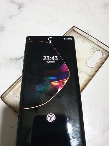 Samsung Note 10, Б/у, 256 ГБ, цвет - Черный, 1 SIM at lalafo.kg Samsung Note 10, Б/у, 256 ГБ, цвет - Черный, 1 SIM