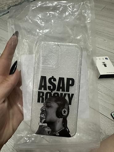 задняя крышка iphone: Прозрачный чехол для смартфона с принтом “A$AP ROCKY”. Для 13мини - — 5