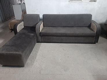 Раскладные диваны: Продаю угловой диван в хорошем состоянии перетянут новым матерялом — 2