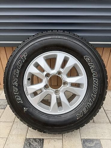 Колеса в сборе 285 / 65 / R 17, Лето, Б/у, Запаска, Внедорожные (АТ/МТ), Литые, отверстий - 5 — 1