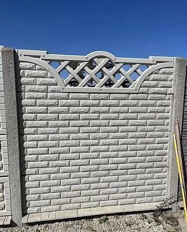 Үй жана бакча: Токмок Кант Кемин Декоративные бетонные панели для забора - Материал — 1