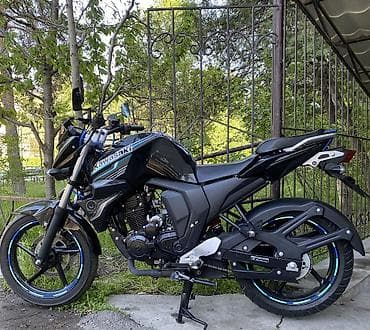 мотоцикл реплика: Спортбайк Kawasaki, 125 куб. см, Бензин, Взрослый, Б/у — 1