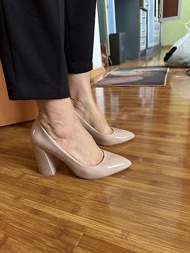 Оксфорддор: Лодочки женские (2 пары) 1) Нюдовые лодочки - Цвет: бежевый (нюд) - — 1