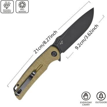 прибор ночного видения для охоты бу: Складной нож Sitivien ST137, сталь D2, рукоять Микарта Производитель — 2