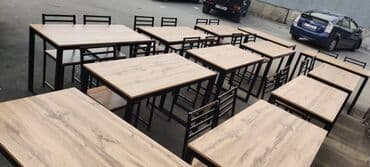 купить столы и стулья для кафе: Стол и стул для кафе, Новый, Платная доставка, Самовывоз — 12