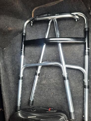 Вальгусные шины: Складные ходунки для передвижения - Материал: легкий алюминиевый — 2