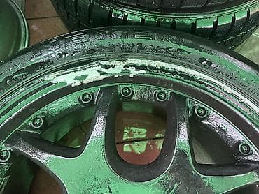 ремонт шин: Литые Диски R 18 Комплект, отверстий - 5, Б/у — 2