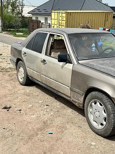 электромобиль желмаян: Mercedes-Benz W124: 1989 г., 2.3 л, Кол менен иштөөчү, Дизель, Седан — 3