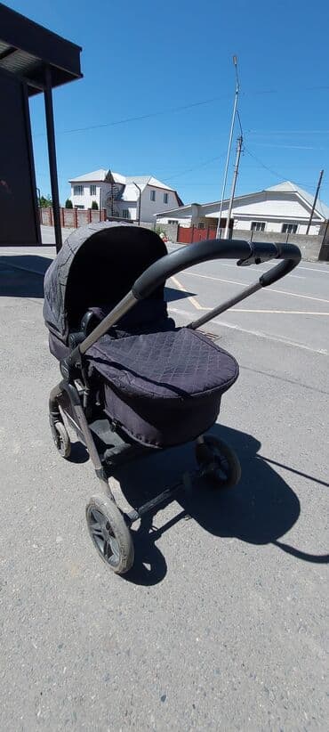 купить прогулочную коляску недорого: Коляска, цвет - Черный — 3