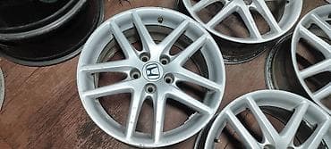 мейкаб 17: Литые Диски R 17 Honda, Комплект, отверстий - 5, Б/у — 4