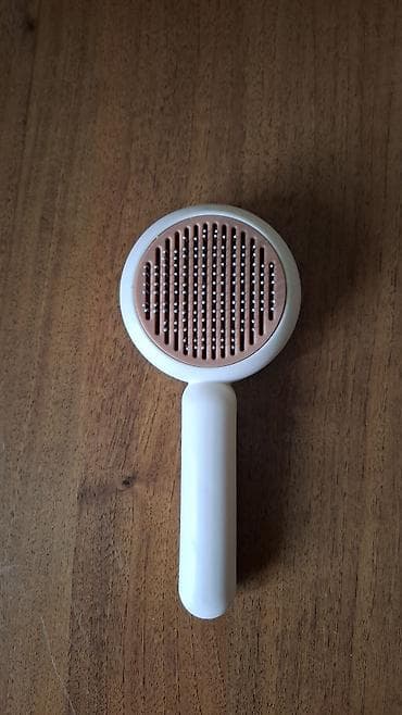 стрижка котов: Щетка-расческа для кошек и собак с автоматическим удалением шерсти - — 2