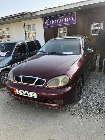 Daewoo Lanos: 1999 г., 1.5 л, Механика, Бензин, Седан at lalafo.kg Daewoo Lanos: 1999 г., 1.5 л, Механика, Бензин, Седан