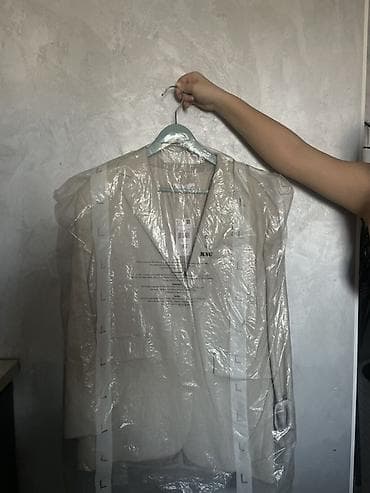 манго mango: Пиджак, Блейзер, Однобортная модель, L — 2