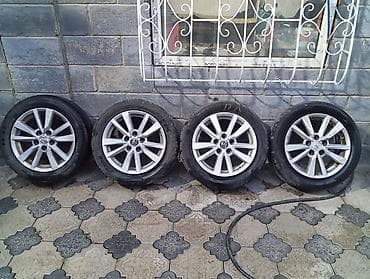 тез арада: Дөңгөлөктөр монтажда 205 / 55 / R 16, Жай, Комплект, Куйма, тешиктери - 5 — 6