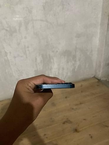 Техника и электроника: IPhone 13, Б/у, 128 ГБ, Синий, Зарядное устройство, 66 % — 5