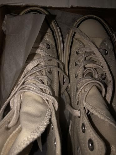 run: Мужские кроссовки, 43, Converse, Новый, цвет - Бежевый, Самовывоз — 4