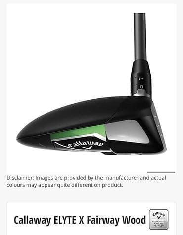 Спорт жана эс алуу: Callaway ELYTE X Fairway 3 Wood Для гольфа. Фервейный вуд с — 7