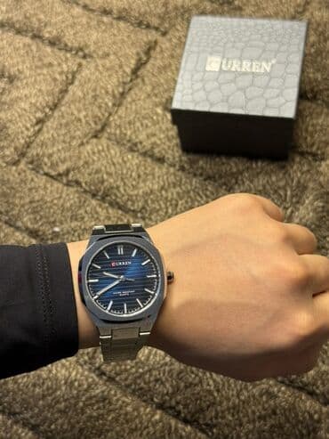 Сулуулук жана ден соолук: Классикалык сааттар саат, Curren, Суу өткөрбөөчү, Эркектердики — 9