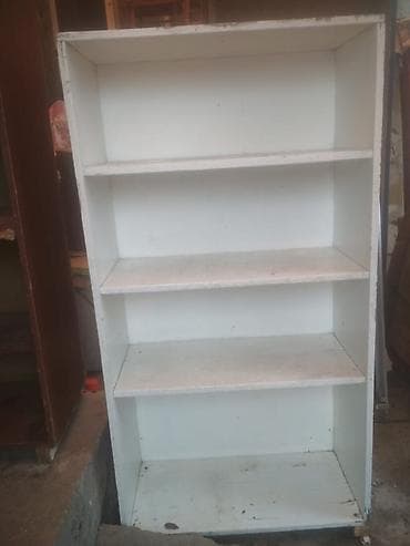 Книжная полка, Б/у, Другой материал, Напольная