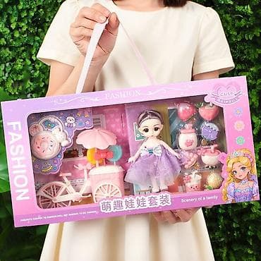 Игрушки: Детская кукла, подарочная Набор с куклой в подарочной коробке с — 4