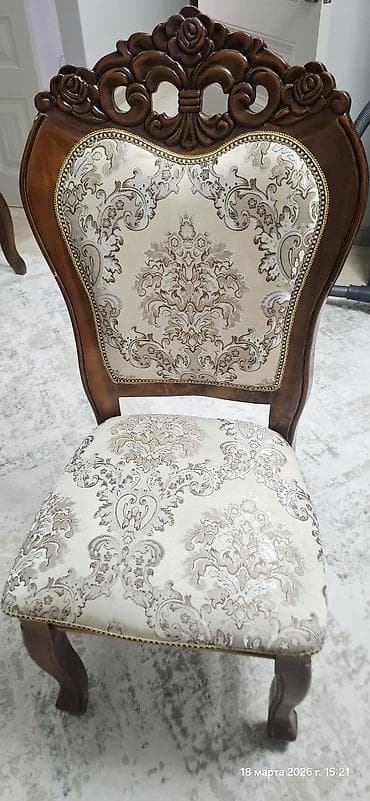 Стул для зала, Б/у, Дерево