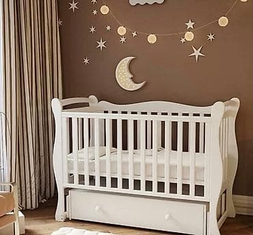 колыбель манеж: Люлька, Новый, Манеж, Дерево, Платная доставка, Самовывоз — 1