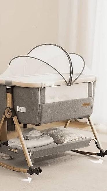 фитнес одежды: Манеж-кровать, Б/у, Раскладной — 2