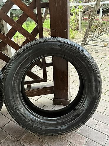 пар: Шины 225 / 60 / R 17, Лето, Б/у, Комплект, Легковые, Hankook — 2