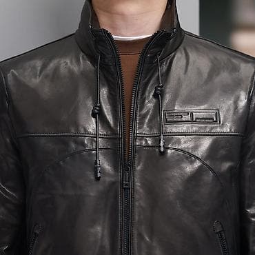 кожные куртки мужские: Кожаная куртка, Классическая модель, Натуральная кожа, С утеплителем, 5XL — 7