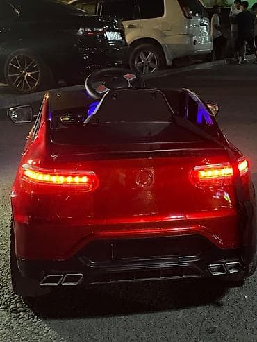 Балдар дүйнөсү: Марка BMW Детский электромобиль купе-кроссовер, красный металлик - — 3