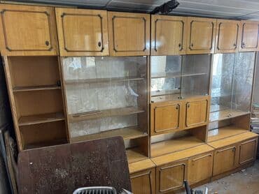 мини стенка: Зал үчүн гарнитур, ДСП — 1