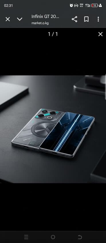 самовар бу: Infinix GT 20 Pro, Б/у, 256 ГБ, 2 SIM — 1