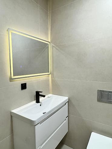 10 микрарайон: 2 бөлмө, 48 м², Элитка, 10 кабат, Дизайнердик ремонт — 2